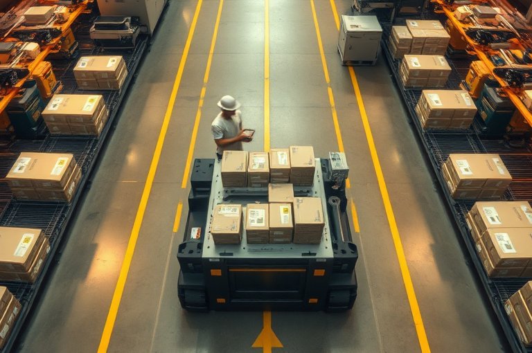 瓶裝水碼垛機高效節能助力生產提升